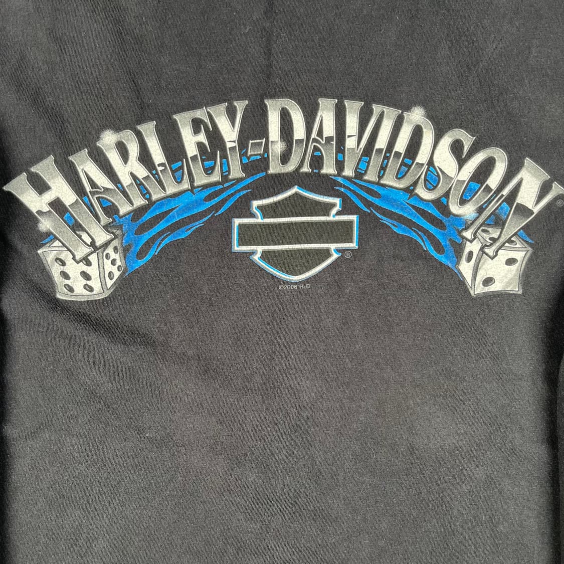 빈티지 할리데이비슨 클로운 플레임 롱슬리브 상품이미지6