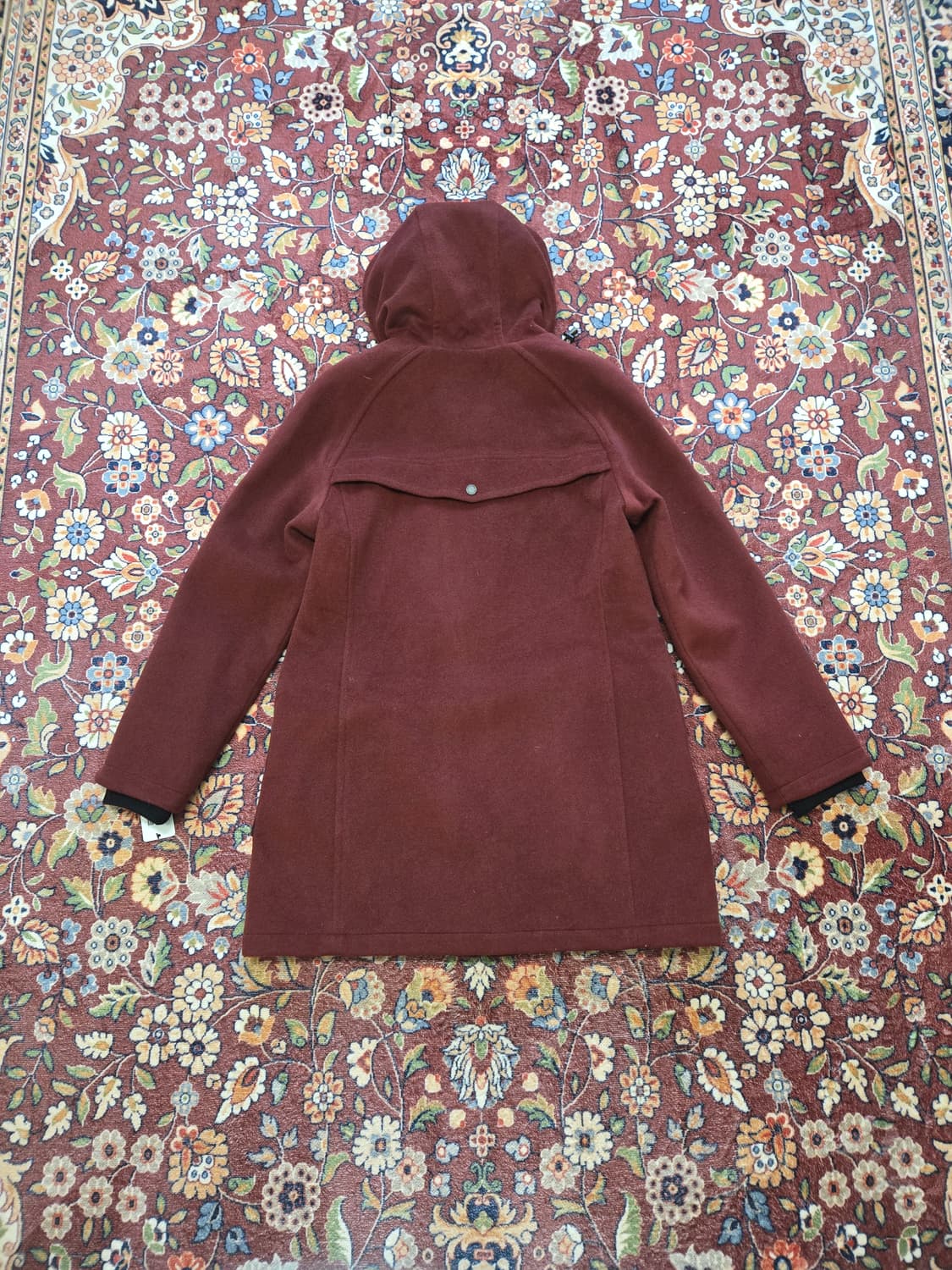 [새상품/M] 펜들턴 베벌리 패치 포켓 울 아노락 코트 (파이어드 브릭) 상품이미지3