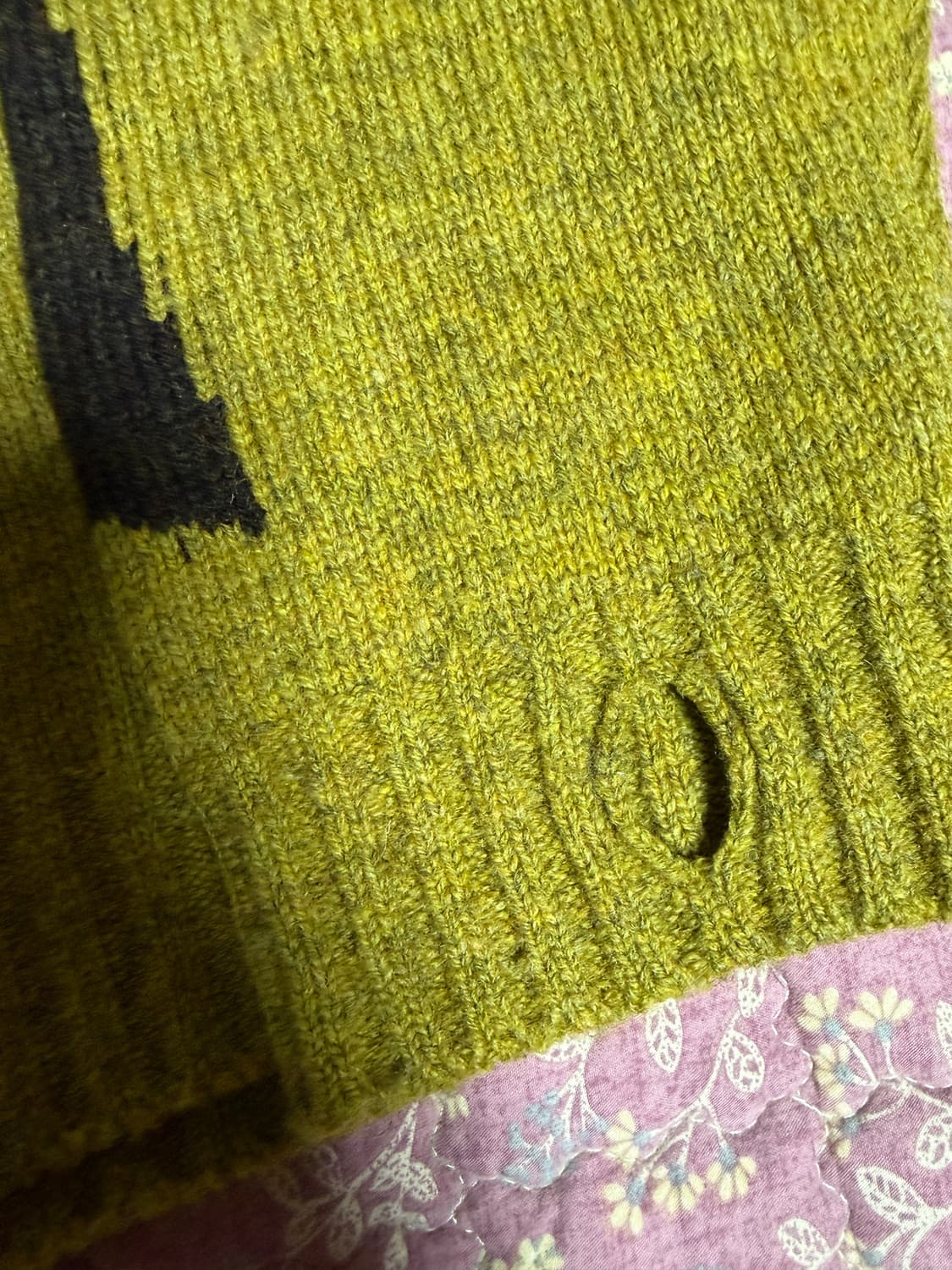 5G 울 크루넥 머스타드 상품이미지2