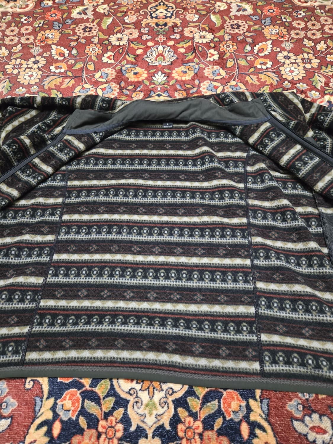 [L] 몽벨(mont-bell) 페어아일 패턴 CLIMAPLUS 플리스  상품이미지7