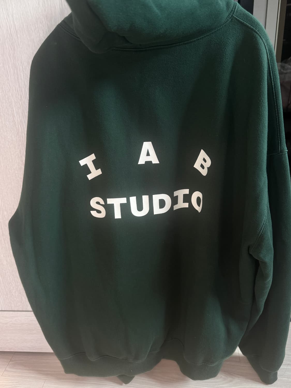 아이앱 스튜디오 후드 딥 그린 XXL 상품이미지3