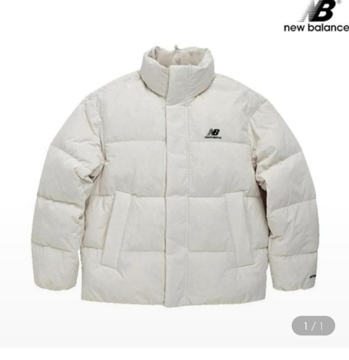 뉴발란스 액티브 숏 구스다운 패딩 상품이미지1