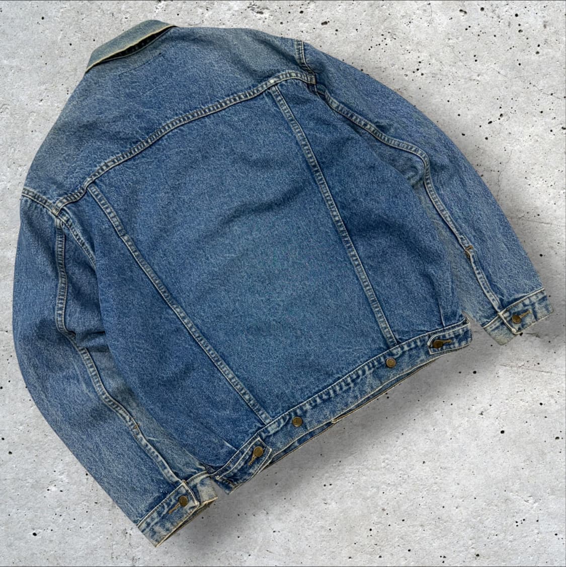 80-90s ARMANI 아르마니 진 빈티지 데님 청자켓 E53 상품이미지2