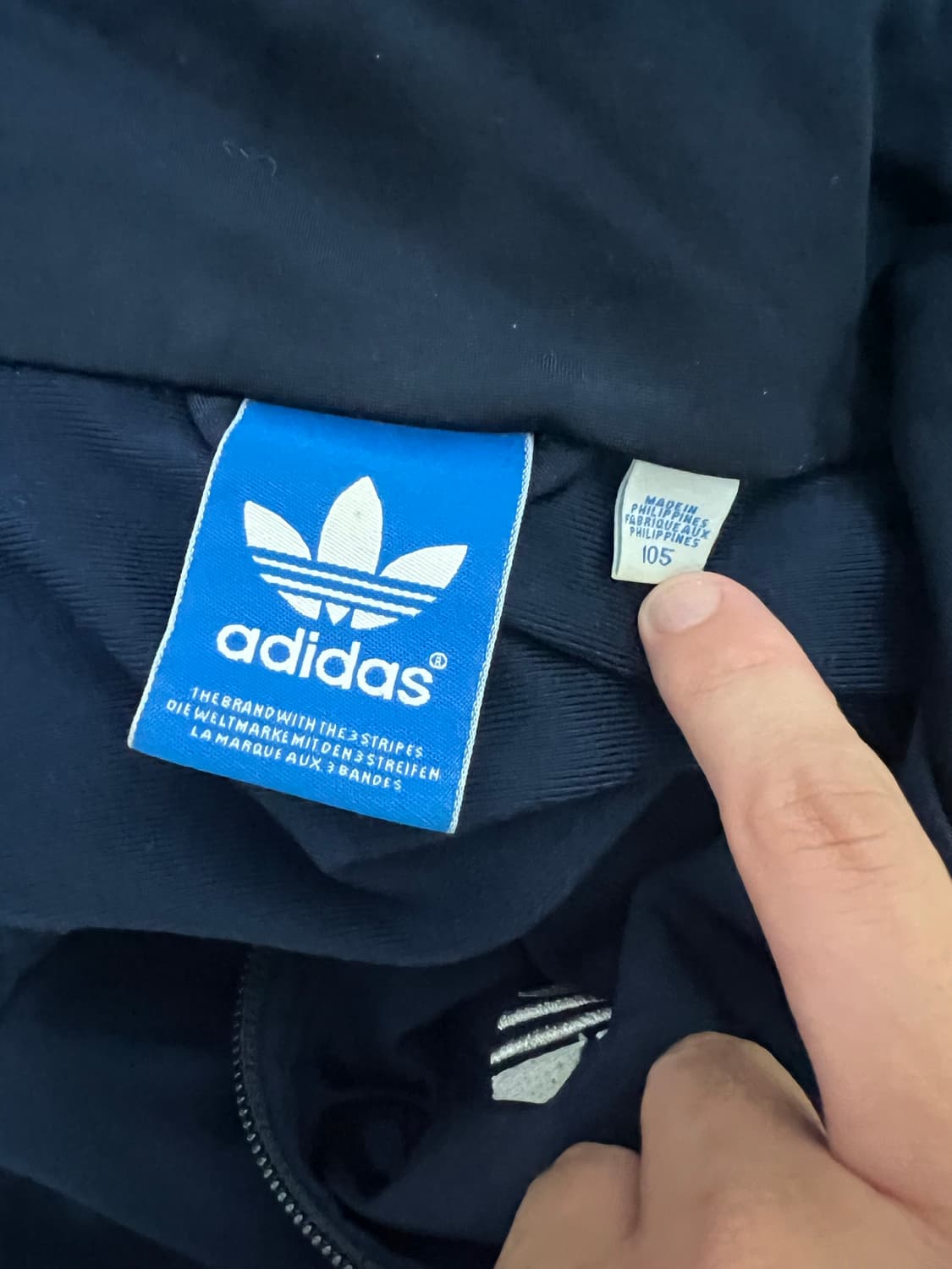 아디다스 파이어버드 네이비 져지 트랙탑 구파버 105 상품이미지3