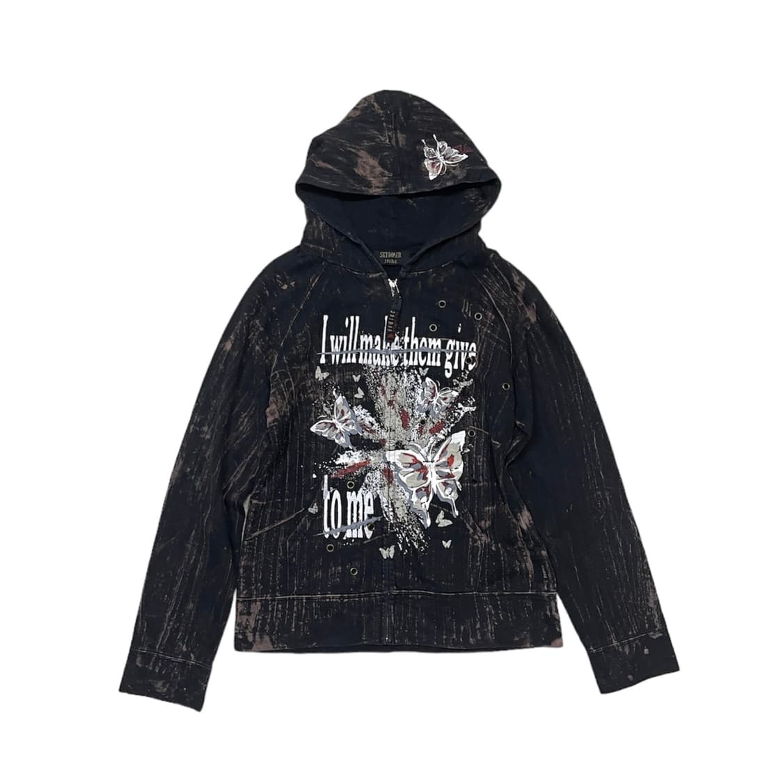 butterfly hood zip-up 상품이미지4