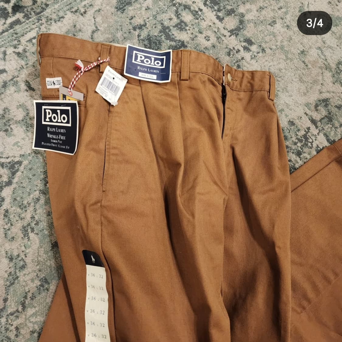 90s 오리지날 폴로 투턱 클래식 치노 상품이미지2