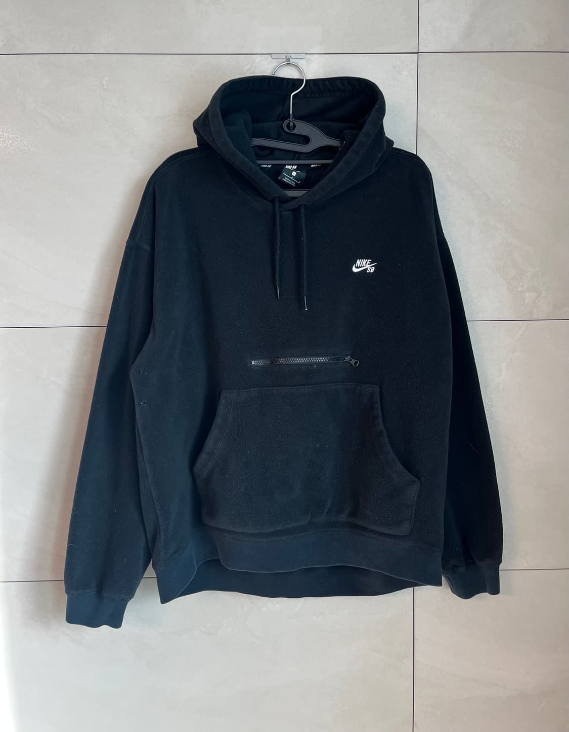 나이키 SB 플리스 후드티 블랙 (L)  상품이미지1