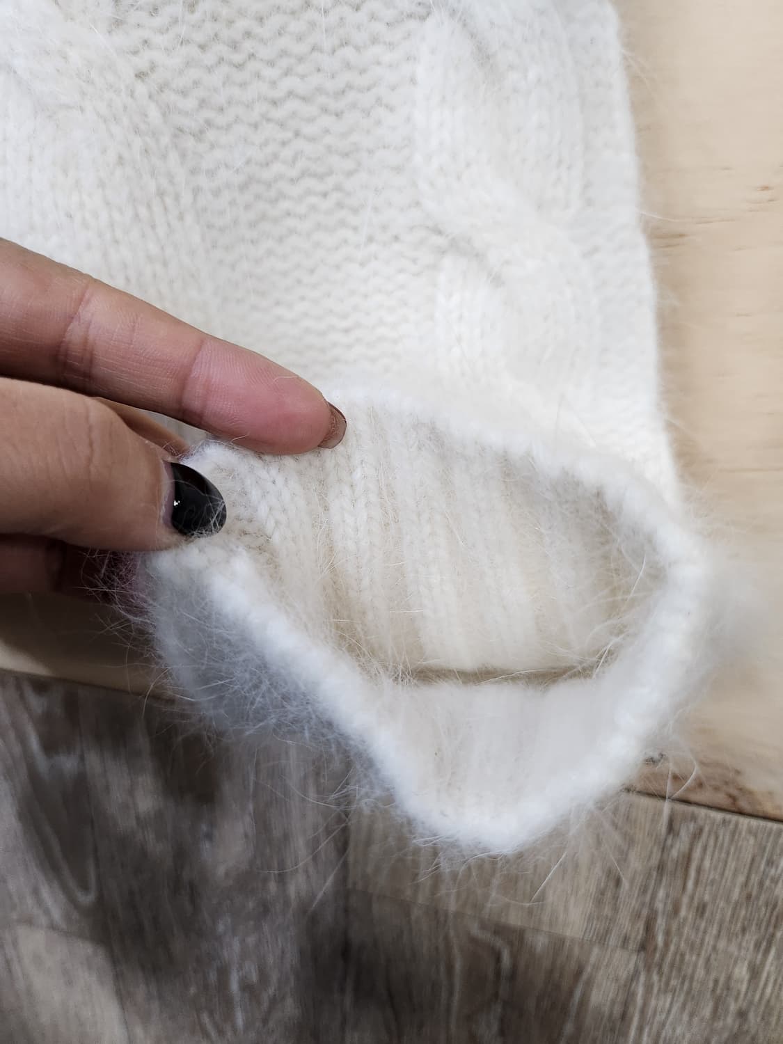 1022) 디엔서 남성 앙고라블랜드 니트 상품이미지5