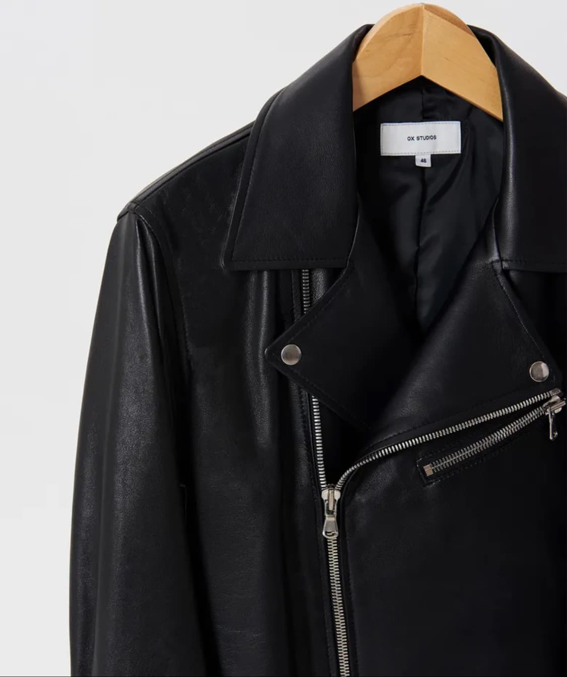 ox스튜디오 램스킨 라이더 자켓 46 상품이미지3