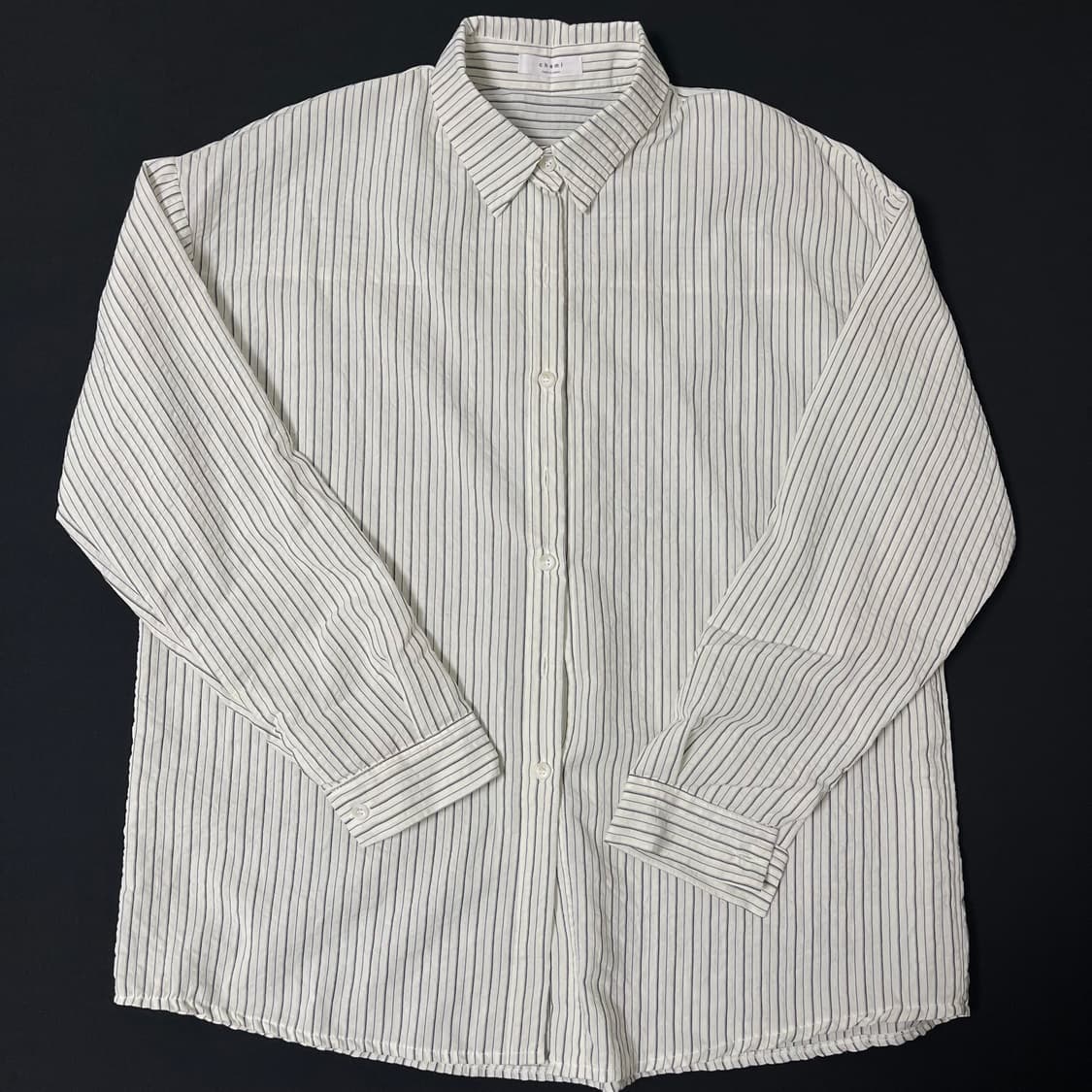 프롬뮤즈 스트라이프 셔츠 상품이미지2