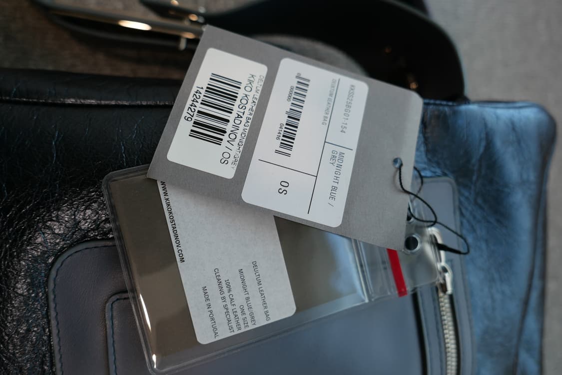 Kiko Kostadinov Deltum leather bag 상품이미지4