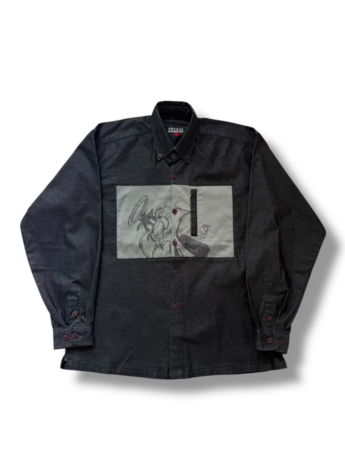 Priani 트위티 데님 셔츠 상품이미지1