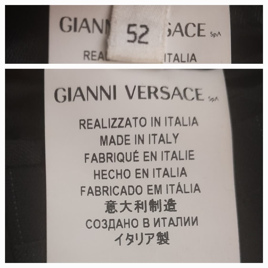이태리 베르사체 콜렉션 네이비 울블레이져 52/105 상품이미지9