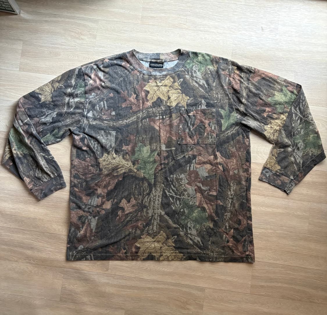 (XL) realtree 리얼트리 빈티지 긴팔 티셔츠 롱슬리브 카모 상품이미지1