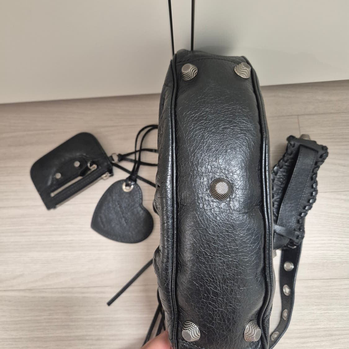 발렌시아가 르카골 스몰 S 블랙 상품이미지3