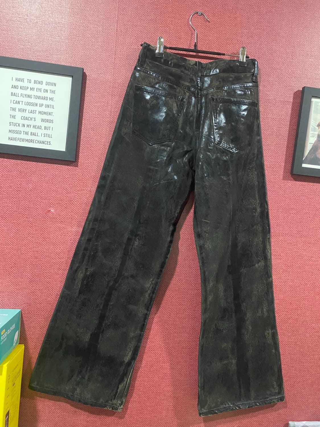 ZARA 데님 팬츠 블랙 EUR34 상품이미지2