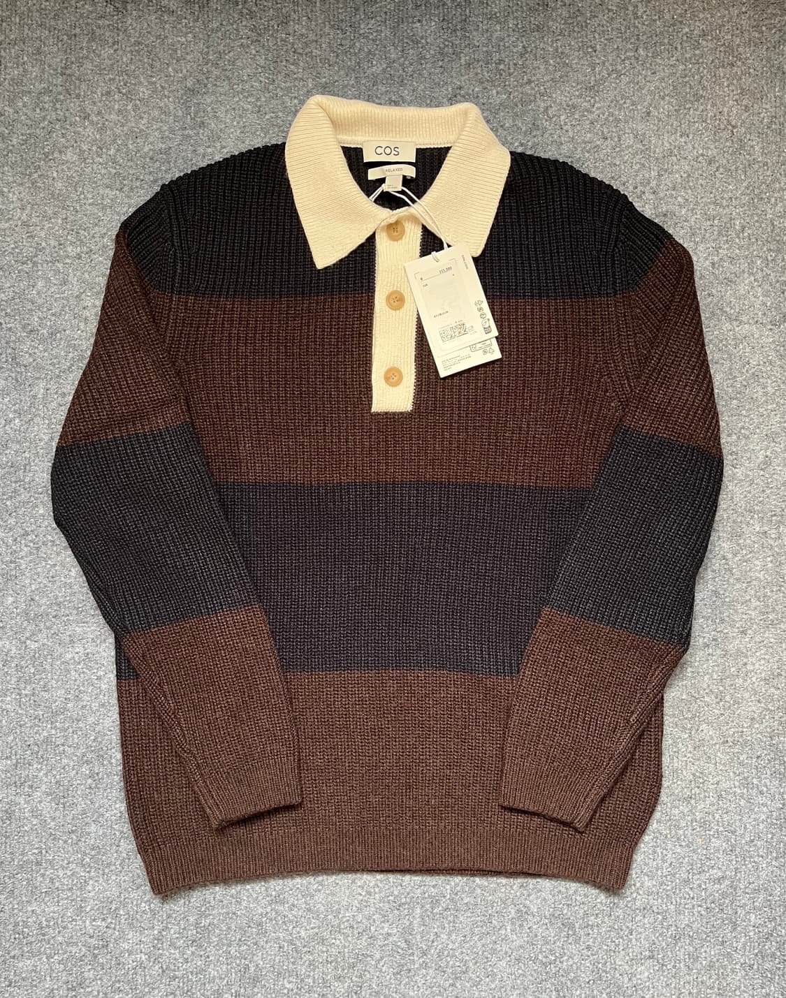 [새상품] cos 코스 럭비 니트 상품이미지1