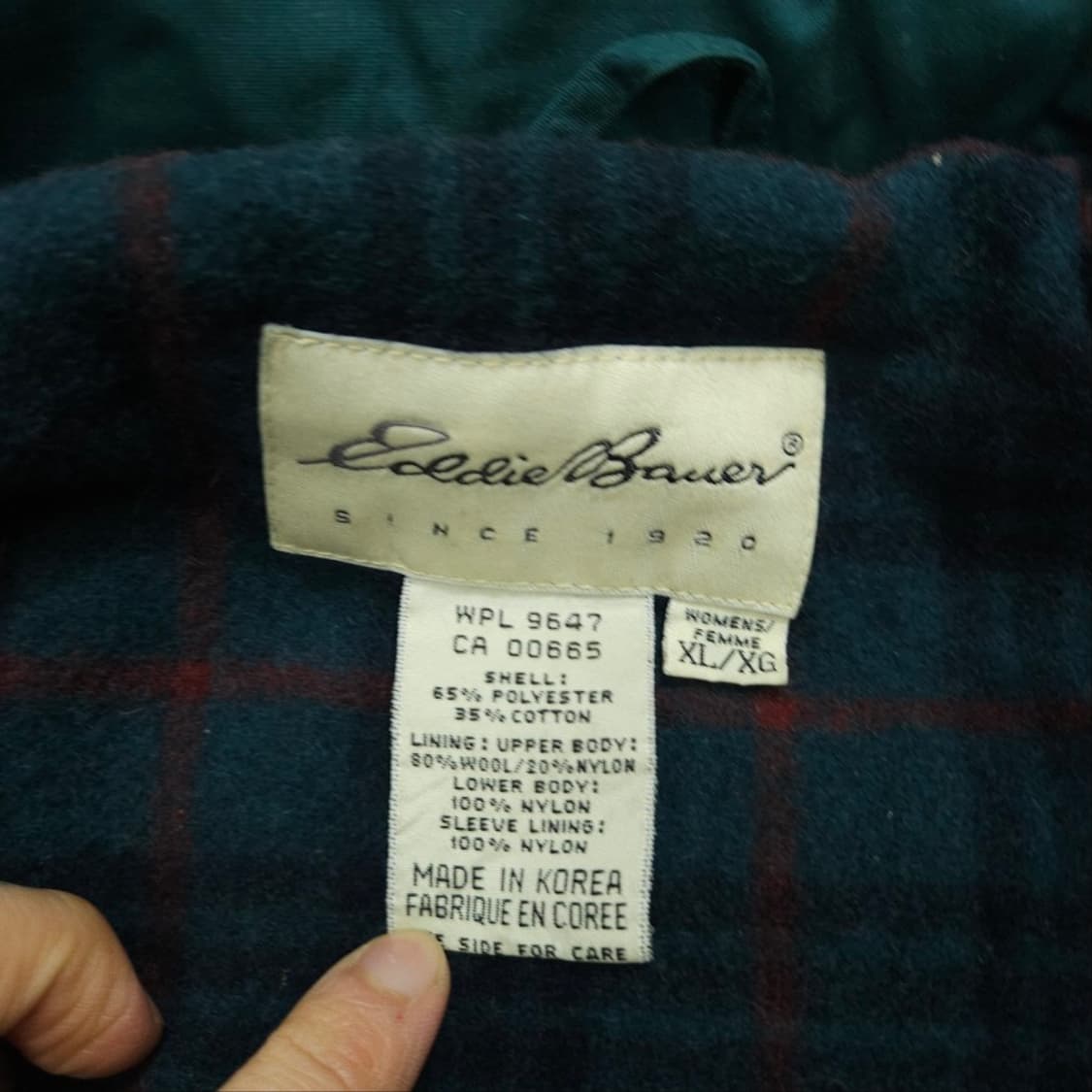 90s 에디바우어 마운틴 파카 XL 상품이미지8
