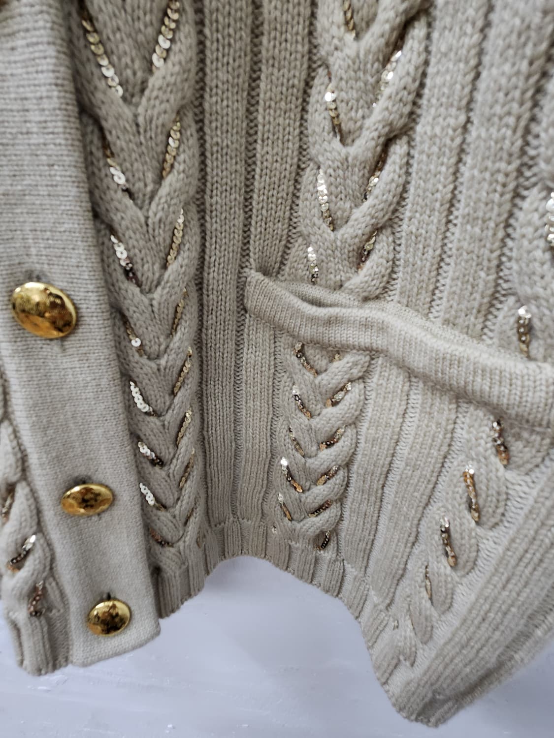 독일에스까다 꽈베기카디건 상품이미지4