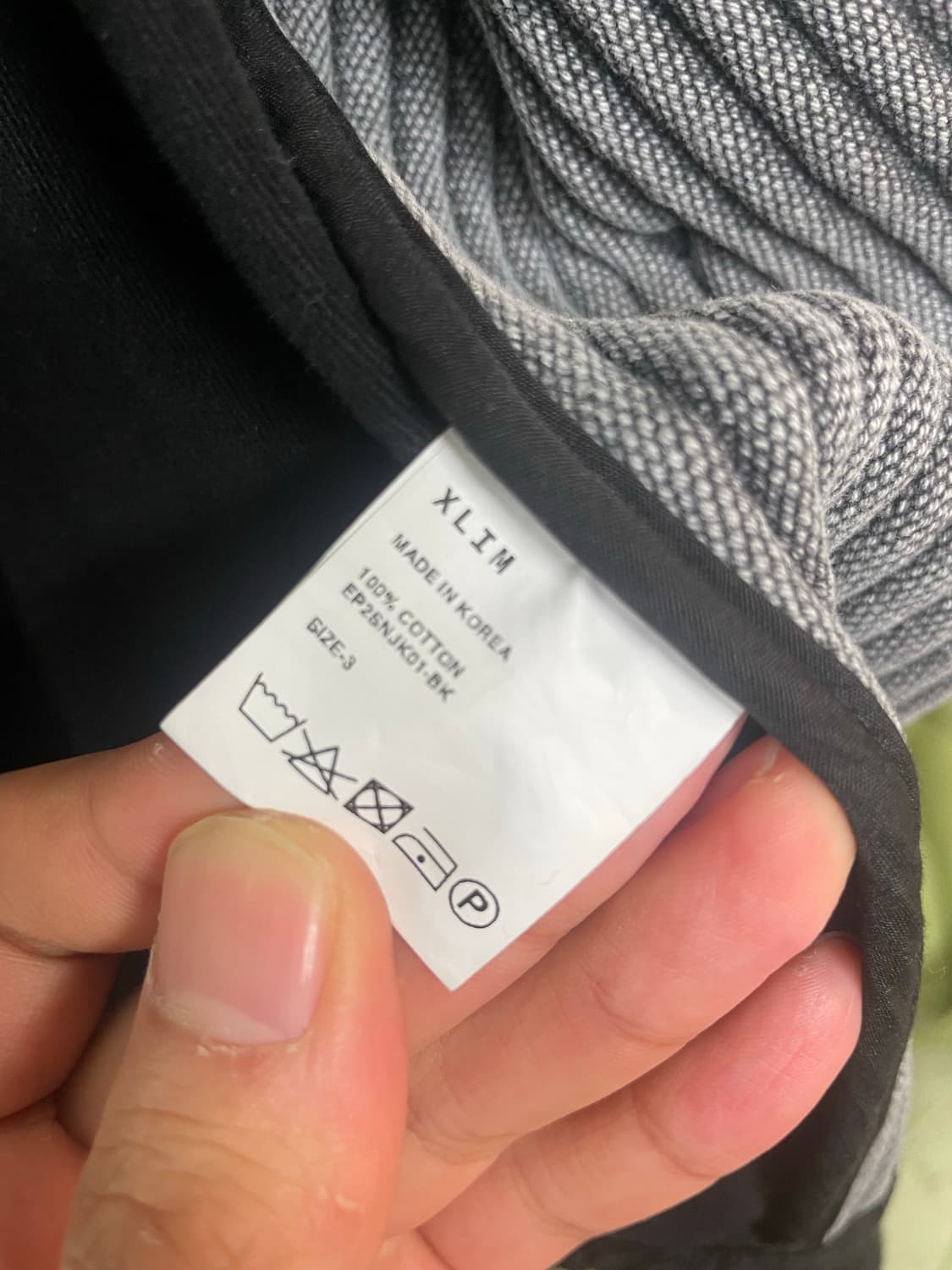 엑슬림 EP.2 SYNOPSIS 01 BLOUSON-BLACK 상품이미지3