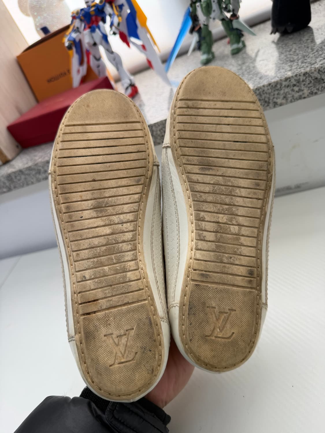 정품) 루이비통 모노그램 멀티컬러 스니커즈 36 상품이미지10