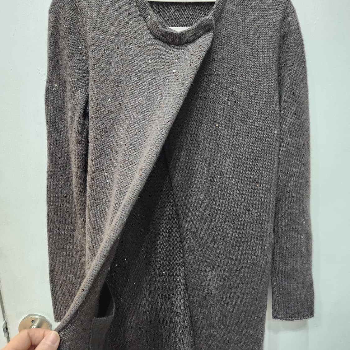 브루넬로쿠치넬리 캐시미어 롱가디건 M(55~55반) 상품이미지9