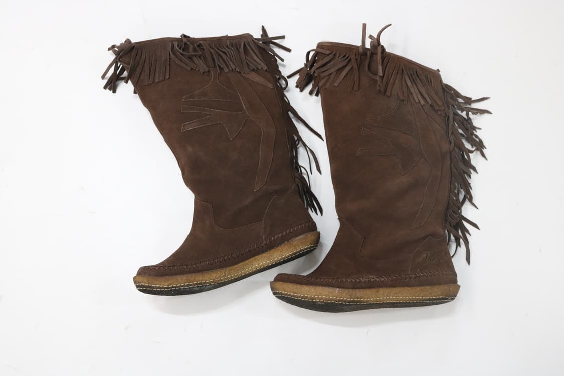 디젤 레더 프린지 웨스턴 부츠 상품이미지2