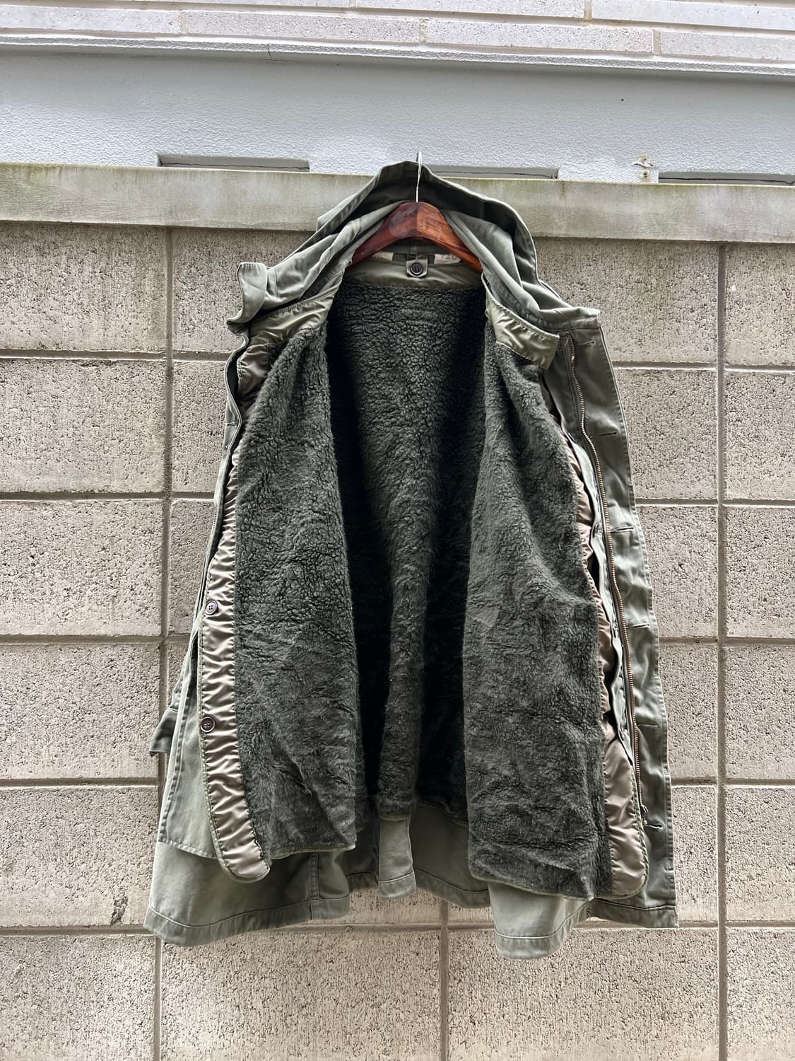 1980s FRENCH ARMY M-64 80s 프랑스군 모즈파카 개파카 상품이미지7