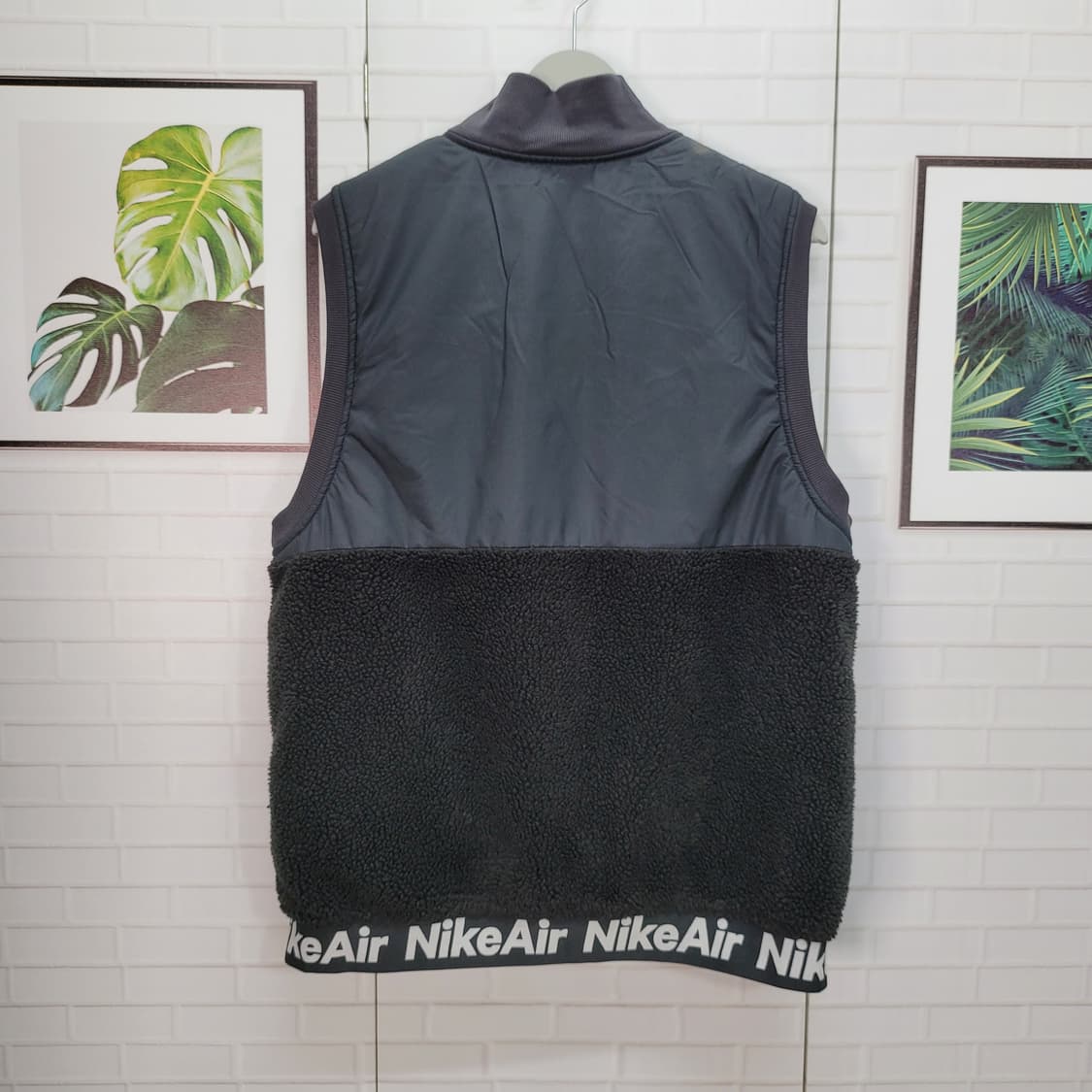 나이키 에어 셰르파 후리스 포켓 뽀글이 패딩 조끼 베스트 L사이즈 상품이미지5