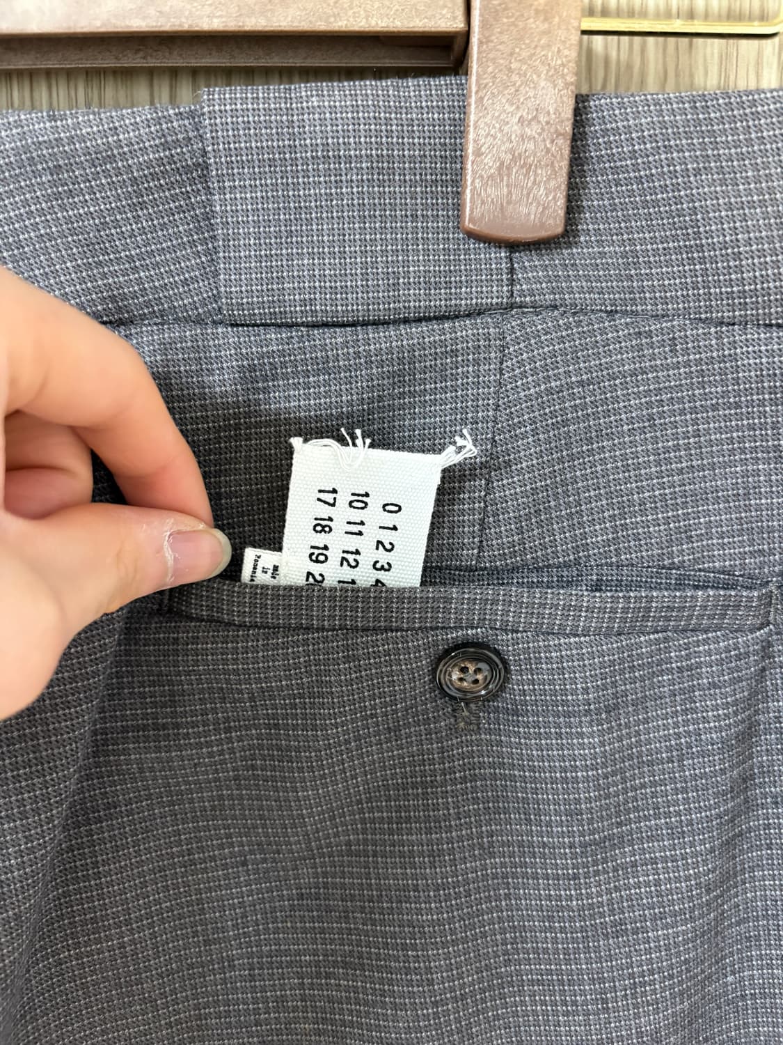 Maison Margiela. Wool straight pants 상품이미지5