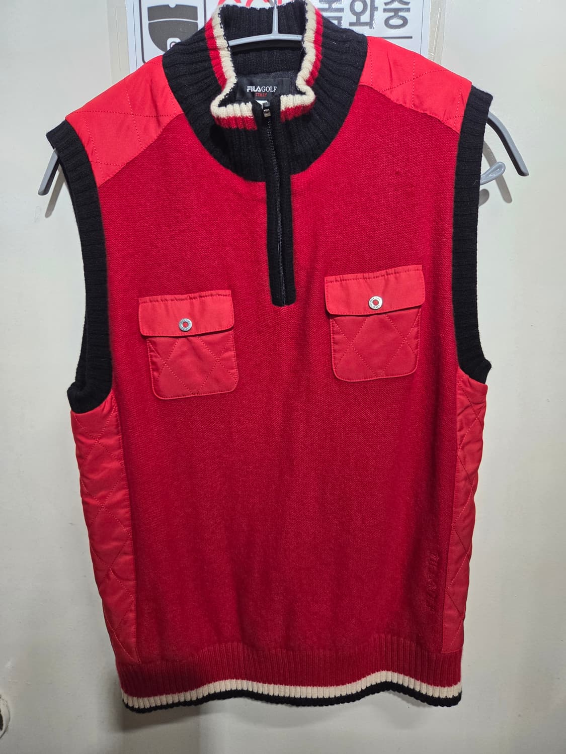 휠라여성골프조끼 상품이미지1