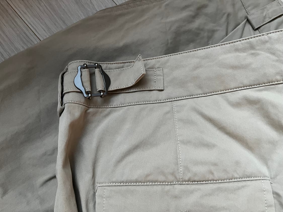 와이드 테이퍼드핏 치노팬츠 [베이지] 상품이미지4