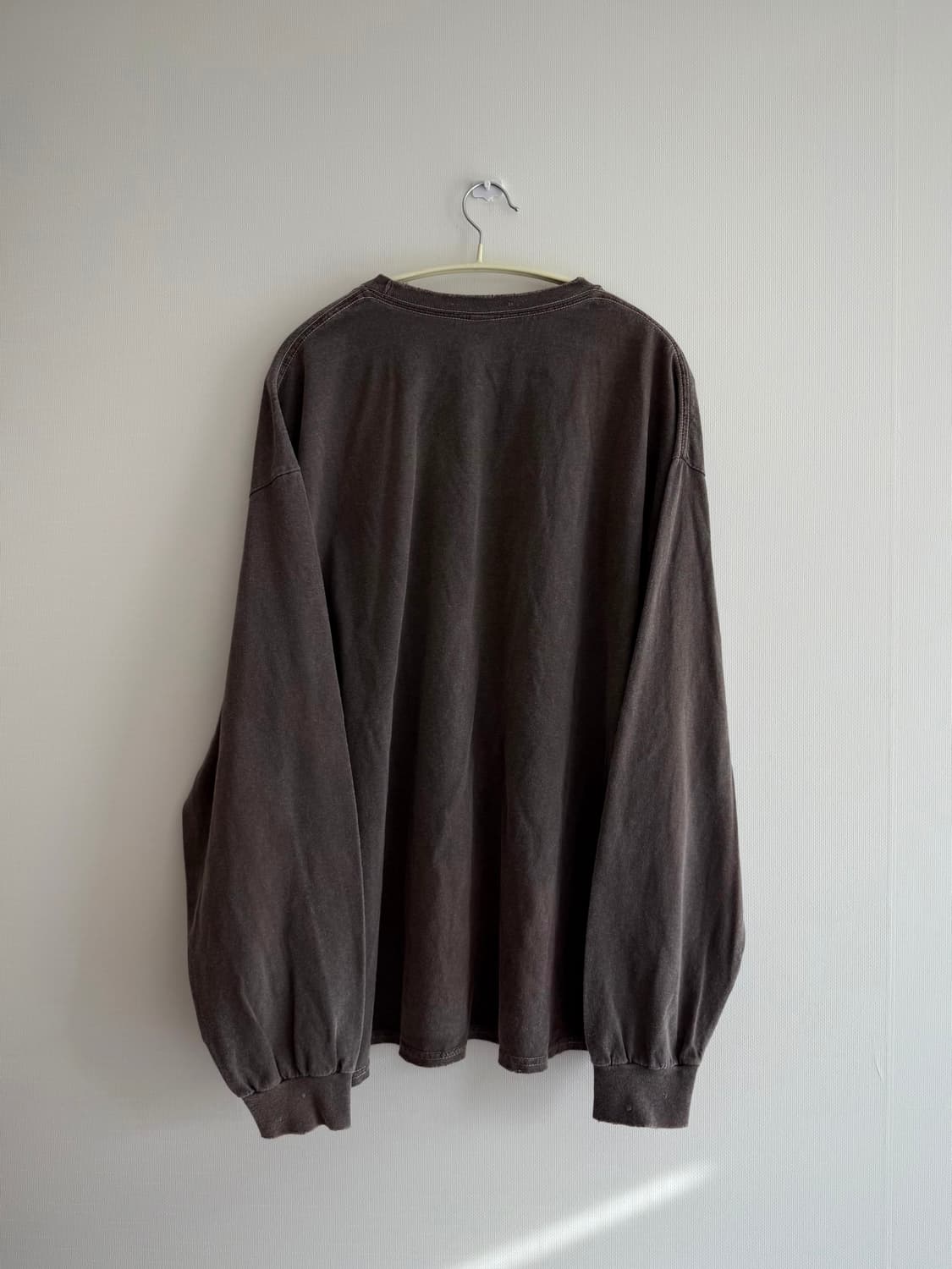 안셀름 Ancellm - Embroidery Dyed LS T-Shirt 상품이미지5