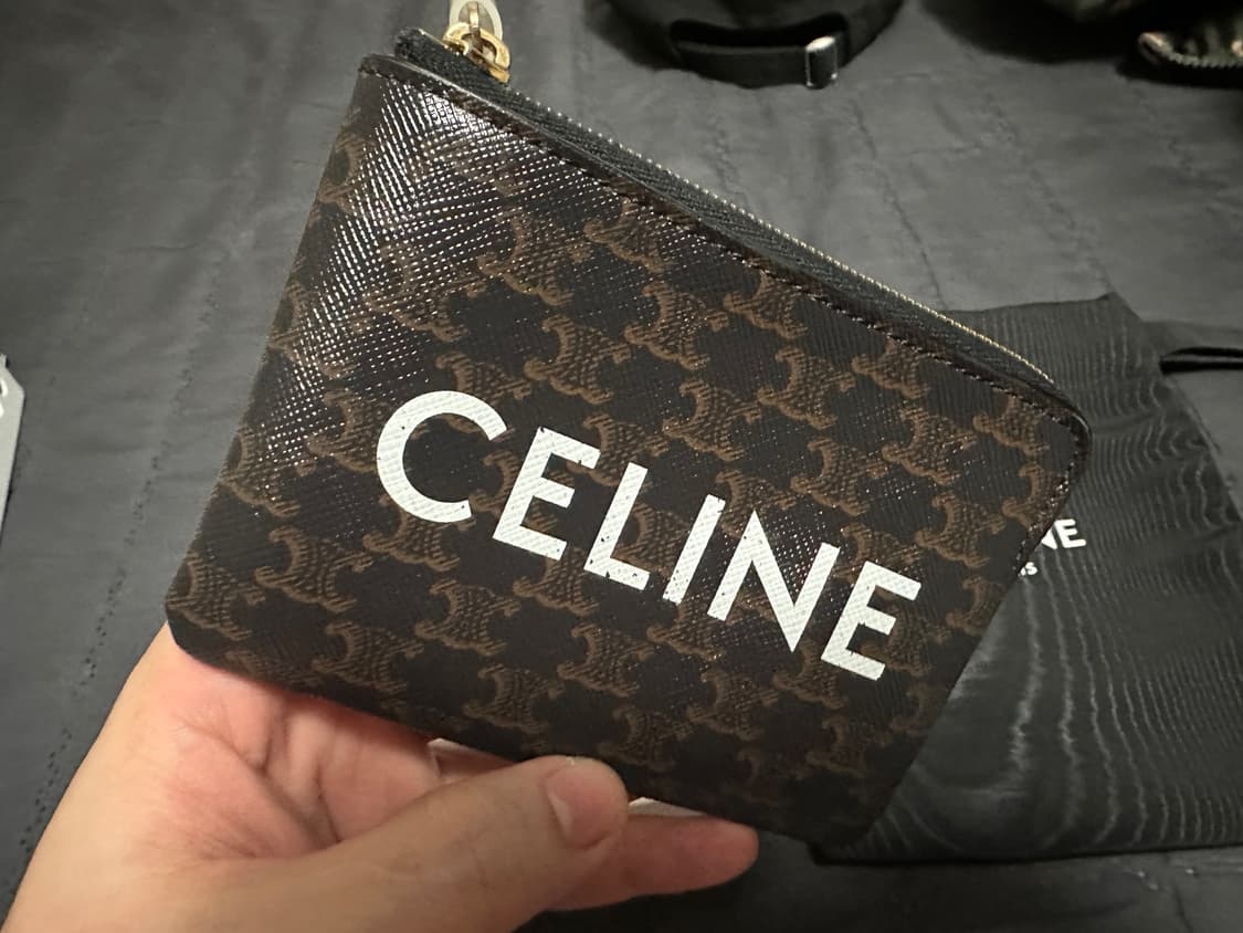 셀린느 트리옹프 캔버스 코인펄스 (OS) 상품이미지2