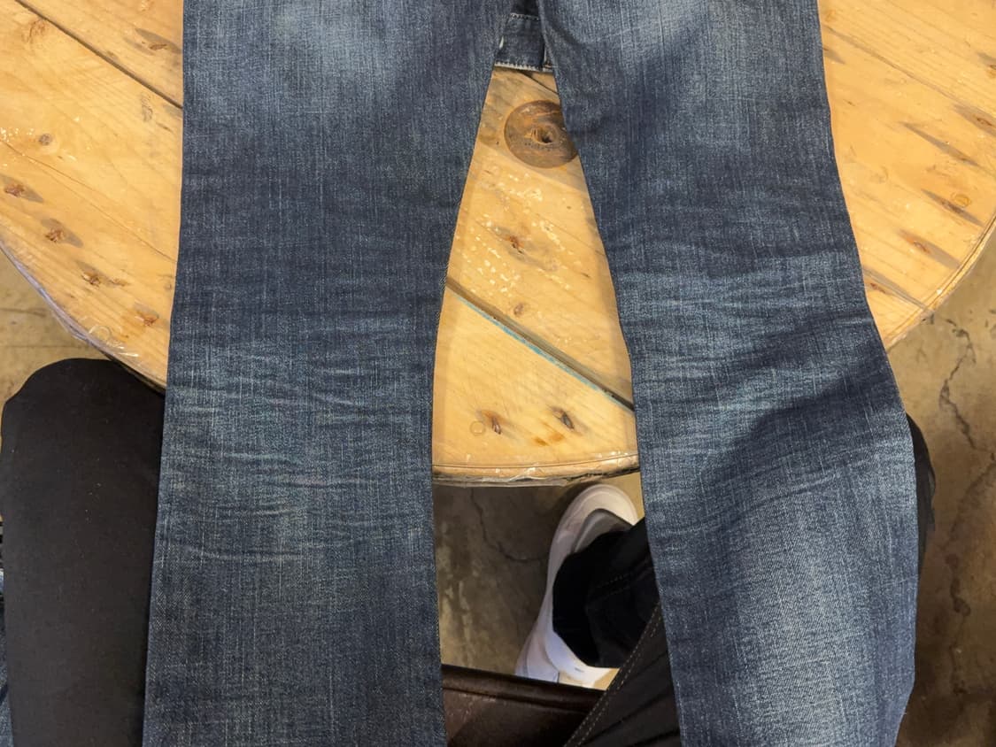 Saint Laurent D02 washed blue denim 상품이미지4