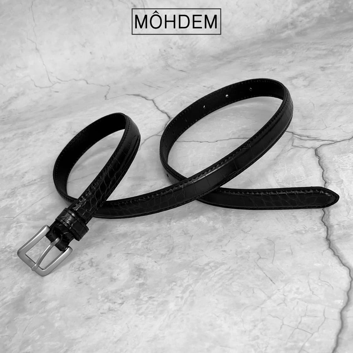 [Unisex] 크로커다일 이태리가죽 벨트 상품이미지3