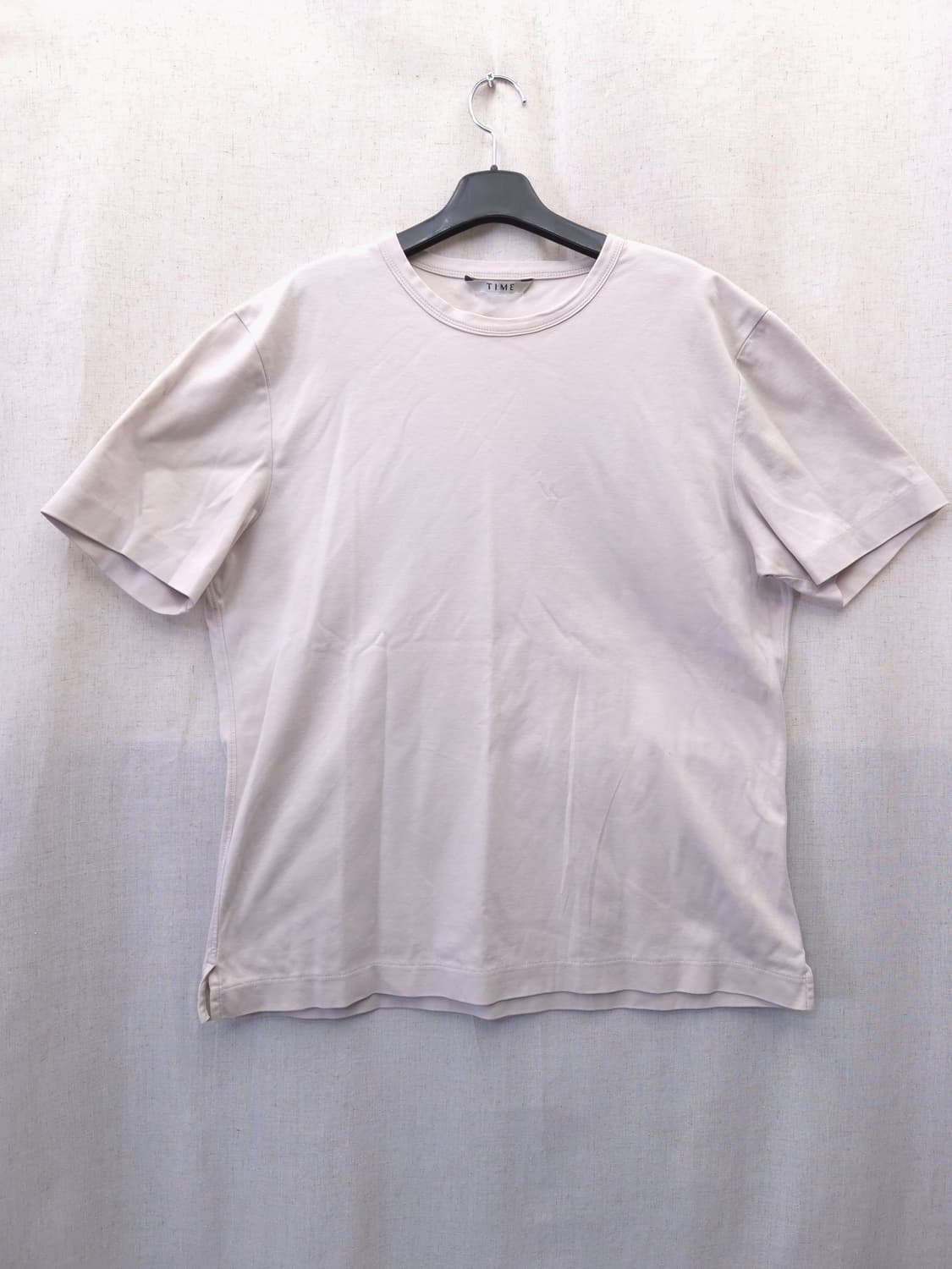 타임 반팔 티셔츠 연그레이 상품이미지1