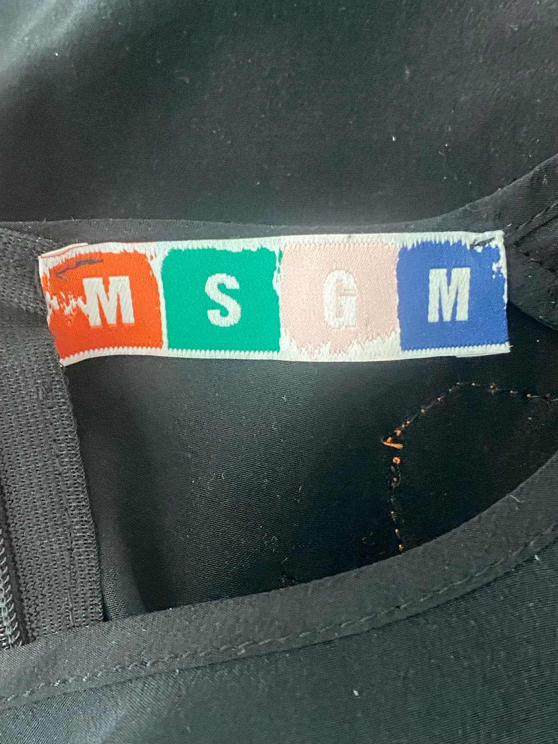 MSGM 아트웤 실크 블라우스(38) 상품이미지8