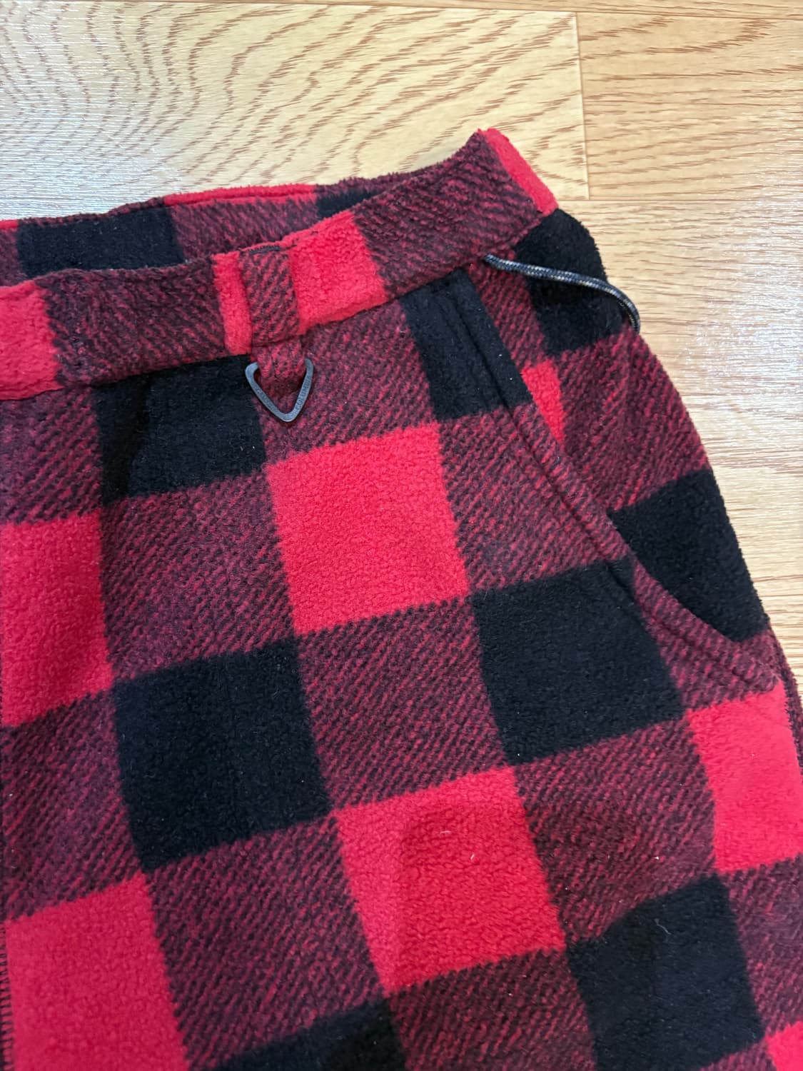 컬럼비아 VTG 레드타탄 체크 플리스 팬츠 32~34 상품이미지3