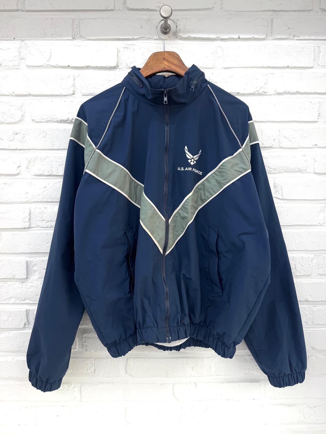 us airforce ptu 네이비 바람막이 자켓 상품이미지3