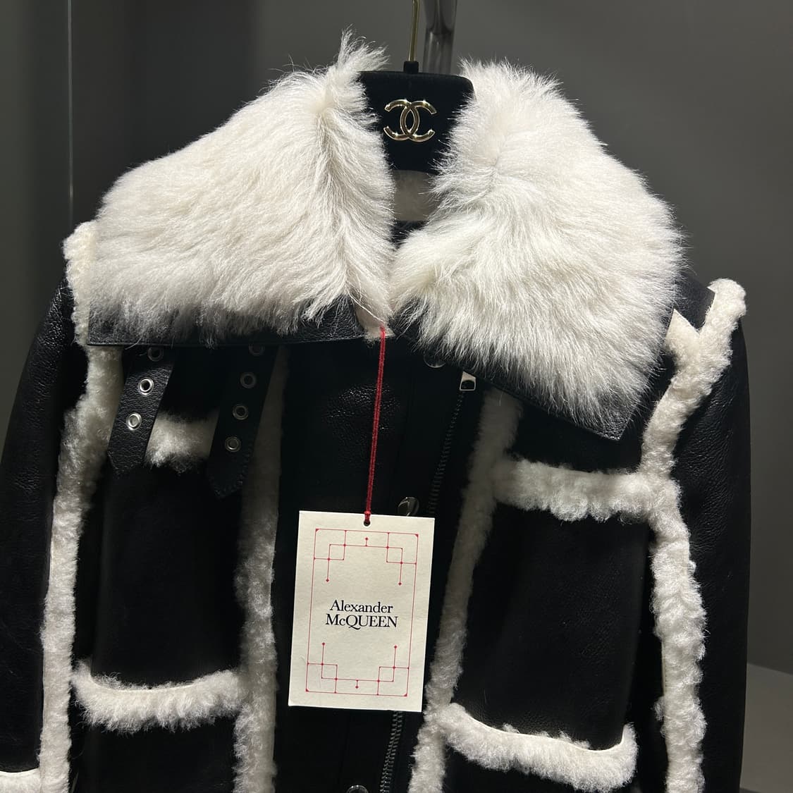 알렉산더 맥퀸 퍼 무스탕 자켓 상품이미지2