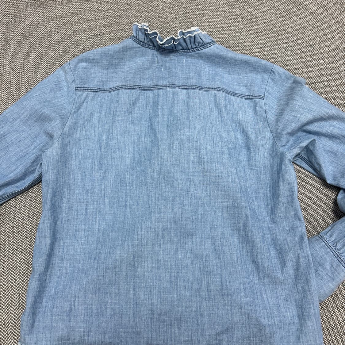 이자벨마랑 우먼스 셔링 데님셔츠(36) 상품이미지5