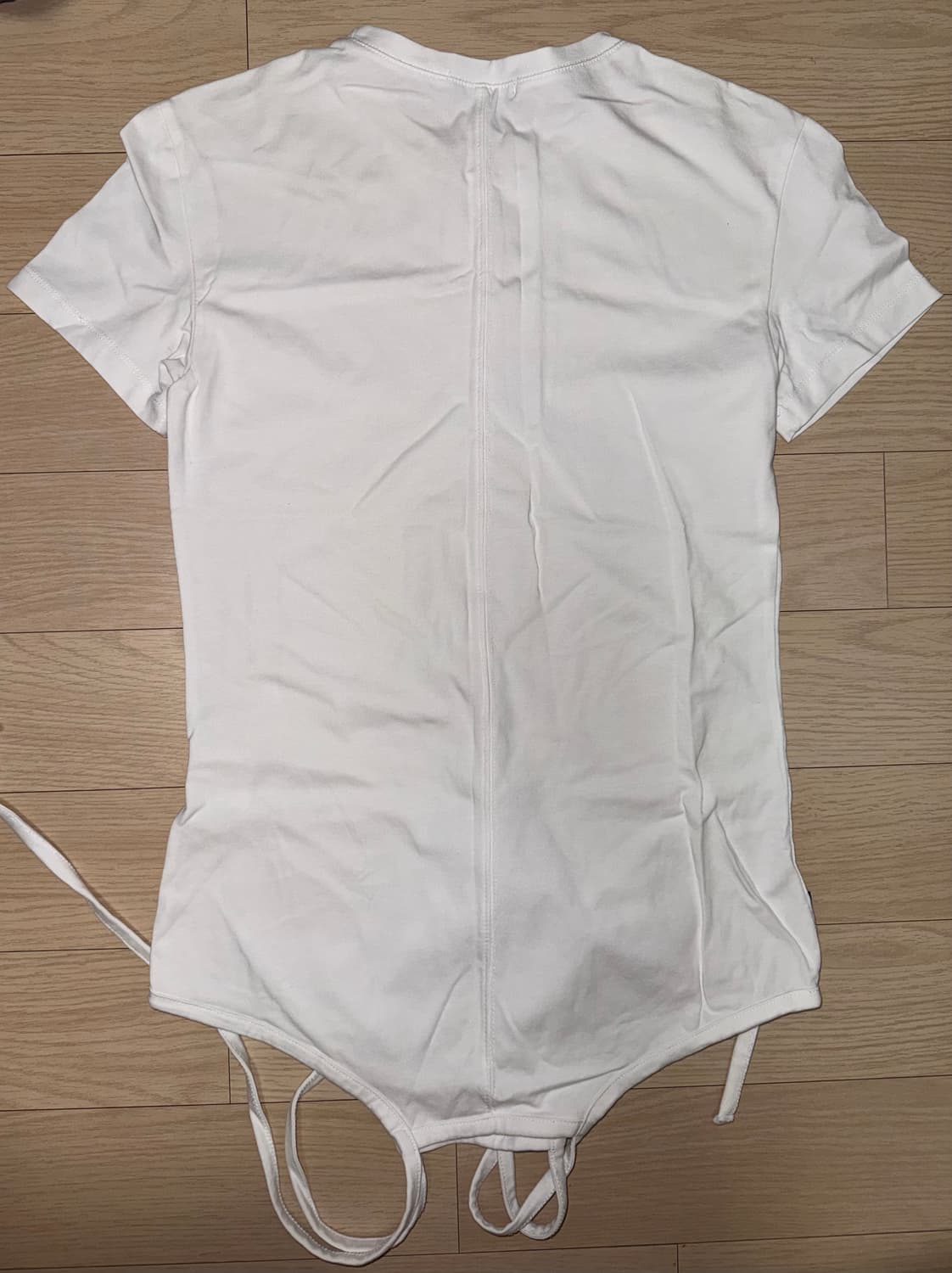 세릭 - BOTH SIDE STRING TOP / WHITE 상품이미지5