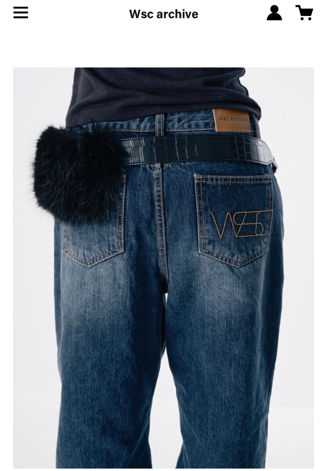 WSC archive, Archive vintage jeans 1 사이즈 상품이미지1