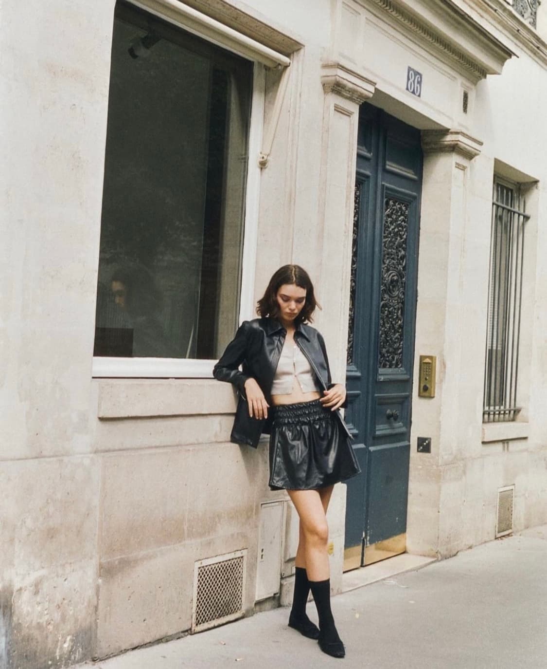 르에 레더 자켓 상품이미지5