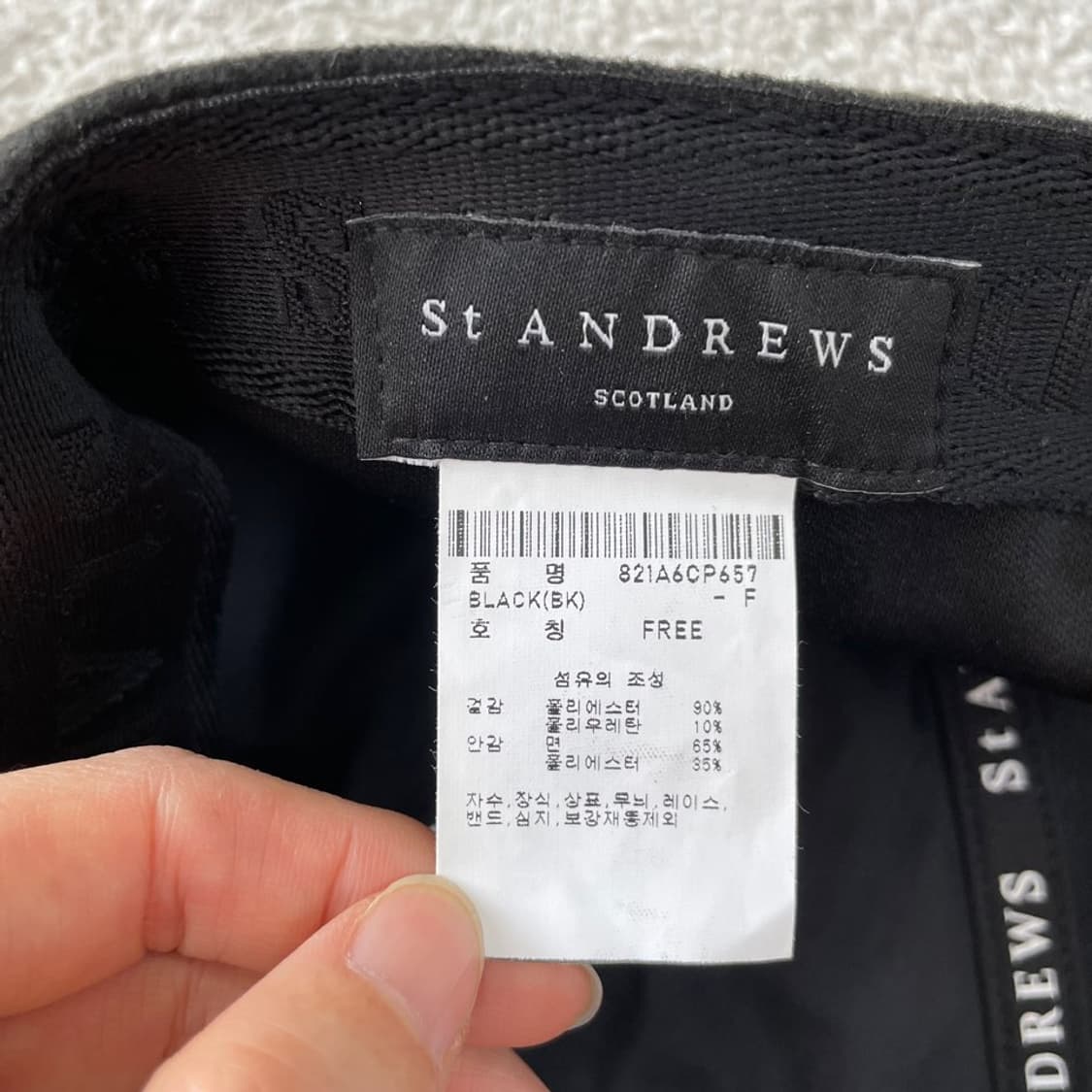 세인트앤드류스 여성 골프 헌팅캡 모자 상품이미지5