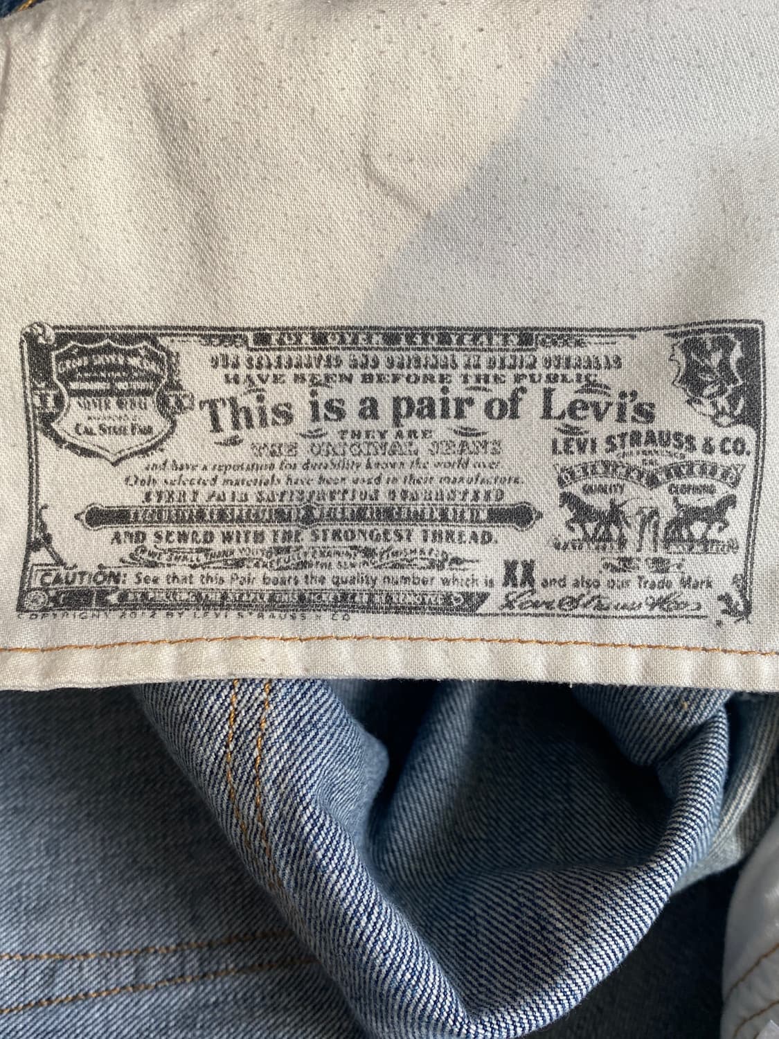 리바이스 501 (34) AB1247 상품이미지5