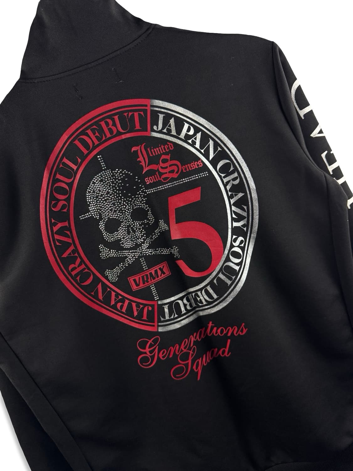 JPN 스컬 펑크 큐빅 트랙탑져지2857 상품이미지5