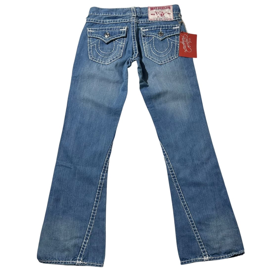 (새상품) 트루릴리전 JOEY 조이 수퍼 T 데님 부츠컷 팬츠 상품이미지1