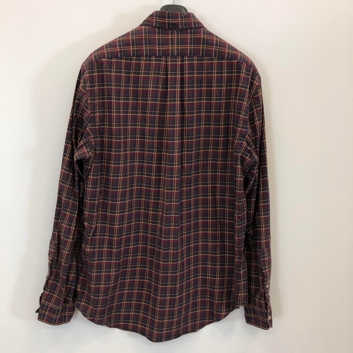 폴로 랄프로렌 퍼플포니 타탄 체크셔츠 L 상품이미지4